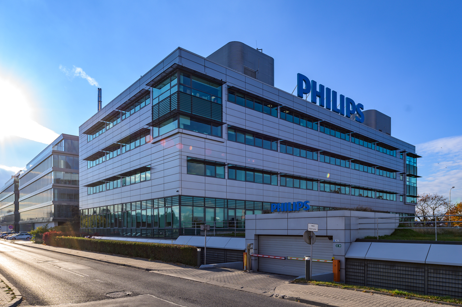 Zdjęcie architektury budynku Siedziba firmy Philips Polska